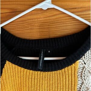 Color block sweater